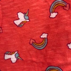 Girls Arizona Unicorns & Rainbows tee